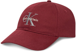 Czapka z daszkiem Calvin Klein LV04G5004G Czerwony