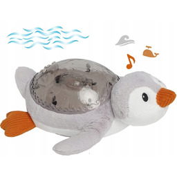 Cloud B Pluszowy Pingwin Tranquil Projektor Cry Sensor