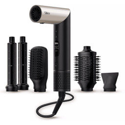 Lokówko-suszarka SILK N SIF5PE1001 SilkyAir Flex Złoty