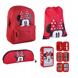 Myszka Minnie Plecak Worek Do Gimnastyki Piórnik Piórnik