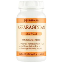 Asparaginian Skurcze, 100 tabl. - suplement diety