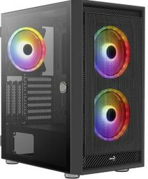 Aerocool Graphite RGB Czarny Obudowa