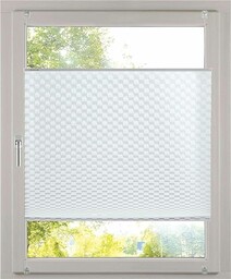 K-home Roleta plisowana na zaciski Klemmfix, efekt 3D,