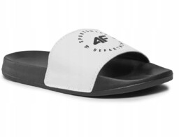 Klapki 4F damskie 4FMM00FFLIF044A-10S sportowe na basen białe