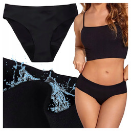 MAJTKI MENSTRUACYJNE Bambusowe Damskie Nieprzeciekające na Okres Chłonne