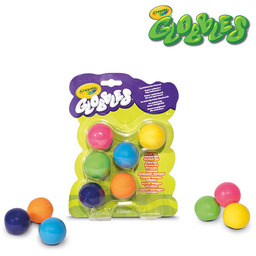 Crayola Kulki gniotki antystresowe do rzucania niebrudzące Globbles