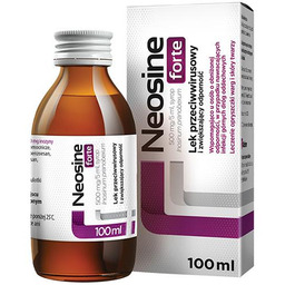 Neosine Forte syrop 500 mg / 5 ml,