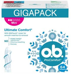 o.b. ProComfort Mini tampon tampony 64 szt.