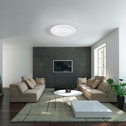 EGLO Lampa sufitowa LED Frania-S efekt kryształu Ø33