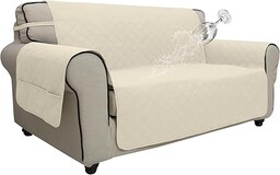 Easy-Going Wodoodporne pokrowce na kanapę typu loveseat, szczelne