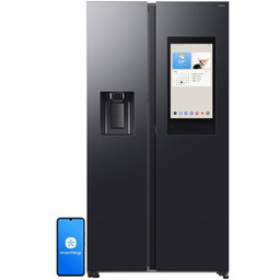 SAMSUNG Lodówka RS90F66BEFEO Side by Side AI No