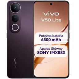 vivo V50 Lite 8/256GB 6.77" 120Hz 50Mpix Czarny