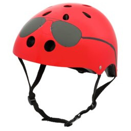HORNIT Kask Aviators Czerwono-czarny dla Dzieci (rozmiar S)