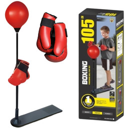 WOOPIE Zestaw Bokserski Stojąca Gruszka Regulowana 70-105 cm