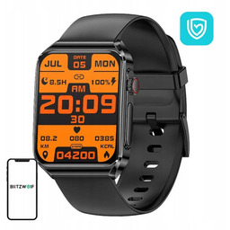 Smartwatch BlitzWolf BW-HL6 (czarny silikonowy)