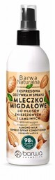 BARWA Naturalna Mleczko Migdałowe Ekspresowa Odżywka w sprayu