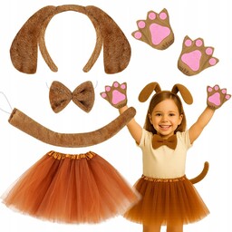 KOSTIUM DLA DZIECI DZIECKA PIESEK PIES STRÓJ PRZEBRANIE