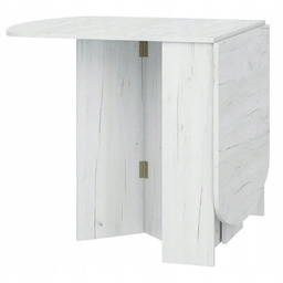 Stolik kompaktowy rozkładany Homi Mini 2 craft biały