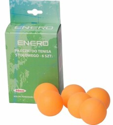 ENERO Piłeczki do ping ponga Pomarańczowy