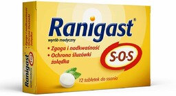 Ranigast S-O-S 12 Tabletek Do Ssania