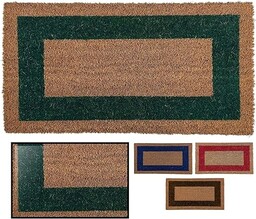 LucaHome Natural Coco Felpudo Lambrew z antypoślizgową podstawą,