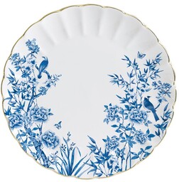 PORCELANOWY PŁYTKI TALERZ OBIADOWY Paradise Garden 26 cm