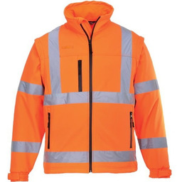 - Softshell ostrzegawczy Clasic (3L), kurtka wodoodporna -