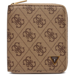Portfel Guess SMMALO LEA02 Beżowy