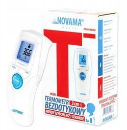 Termometr bezdotykowy, Novama White T1s