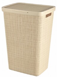 Curver Kosz na pranie Jute 58 l, beżowy,