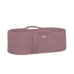 Kosz Mojżesza Boho Handmade - Mauve