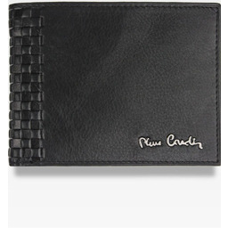 Pierre Cardin, Portfel skórzany męski, Tilak39 8806, czarny