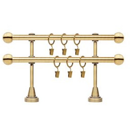 Karnisz antyk III Ø16 mm Kulka 200 cm