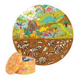 Puzzle Okrągłe 150 Dinozaury
