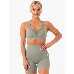 Ryderwear Biustonosz Sportowy Hype Mesh Oliwkowy XS