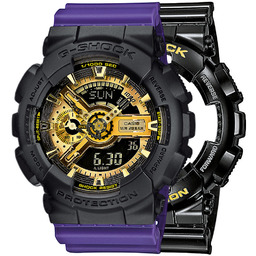 G-SHOCK SET GA-110GB-1AER + BEZEL 10358741 + PASEK