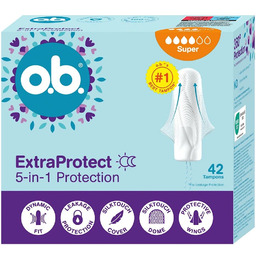 O.B. Extra Protect Super Plus tampony 42szt.