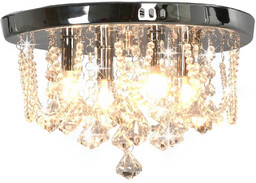 Lumes Okrągła lampa sufitowa z kryształkami - EX165-Kosera
