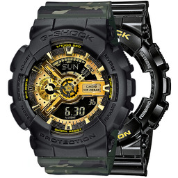 G-SHOCK SET GA-110GB-1AER + BEZEL 10358741 + PASEK