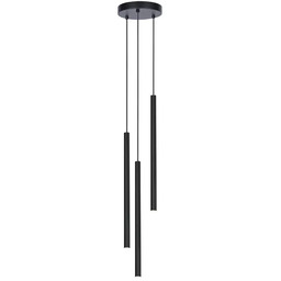 Lumes Czarna Lampa Wisząca Sople M5-R76