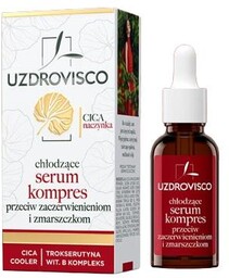 UZDROVISCO CICA Naczynka Serum kompres do twarzy redukujący