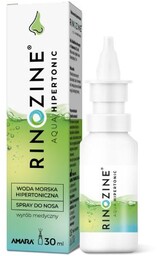 Rinozine Aqua Hipertonic Woda morska hipertoniczna Spray