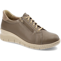 Wasak Brązowe Półbuty Stylowe Obuwie Damskie