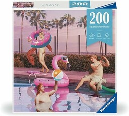 Ravensburger Puzzle 12000768 - impreza przy basenie, 200