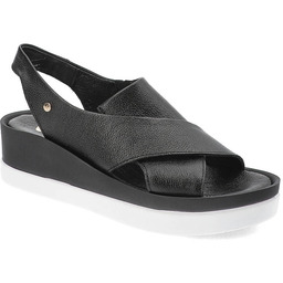 Armodo Czarne Sandały Wygodne Wsuwane Obuwie Damskie