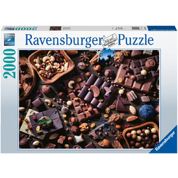 Ravensburger, puzzle, Czekoladowy Raj, 2000 el.