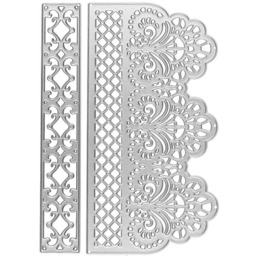 Wykrojnik do papieru ORNAMENT 2szt