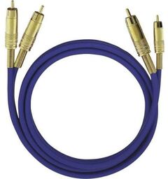 Oehlbach OE 2029 1m Czarny Kabel analogowy audio