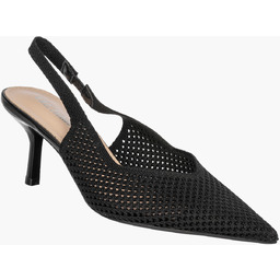 Szpilki Damskie Slingback Ażurowe Czółenka Eleganckie Na Szpilce