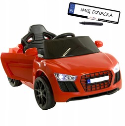 Cabrio Auto na akumulator Dla Dzieci Pilot Led